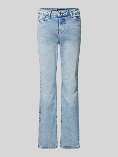 Pieces Jeansy o kroju straight fit z mieszanki bawełny model ‘KELLY’ Jasnoniebieski 2