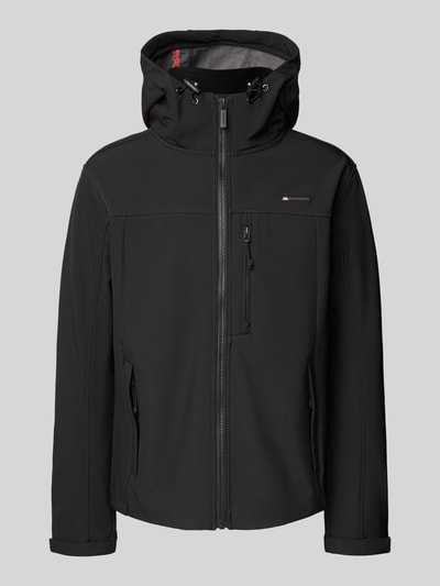 Superdry Softshell-jack met ritszakken Zwart - 2