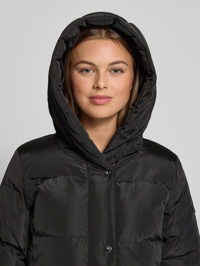 Lauren Ralph Lauren Płaszcz pikowany o kroju slim fit z kapturem Czarny 3