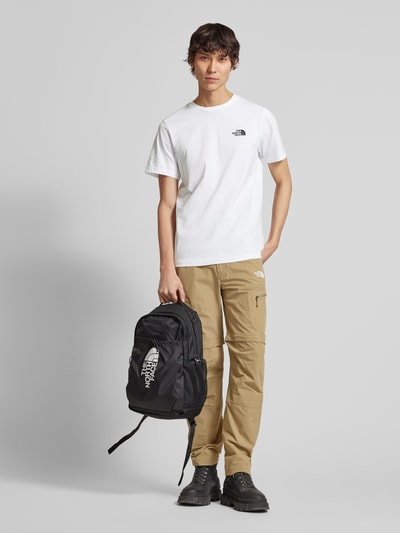 The North Face T-Shirt mit Label-Print Modell 'SIMPLE DOME' Weiss 1