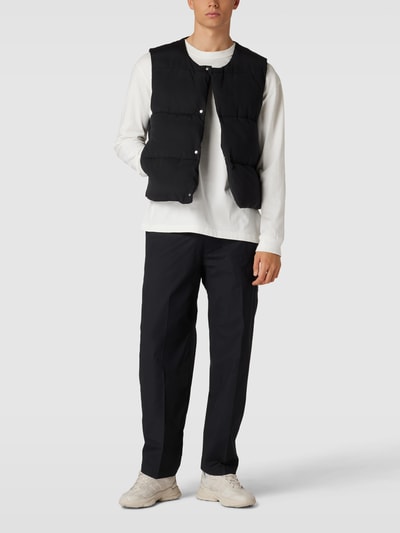 Calvin Klein Jeans Spodnie z detalami z logo model ‘UTILITY’ Czarny 1