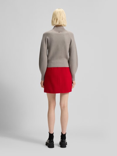 HUGO Loose fit pullover van wolmix met kasjmier, model 'SORELLASIO' Zand - 5