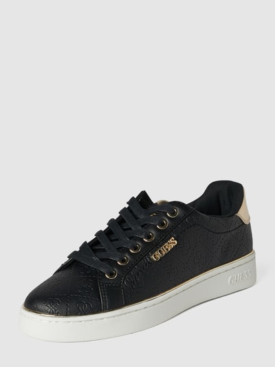 Guess Sneaker mit Logo-Prägungen Black 1