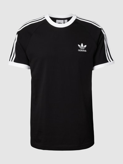 adidas Originals T-shirt z raglanowymi rękawami  Czarny 2