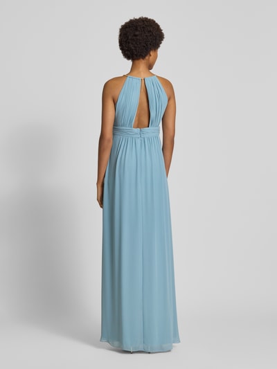 Jake*s Cocktail Abendkleid mit gelegten Falten Ocean 5