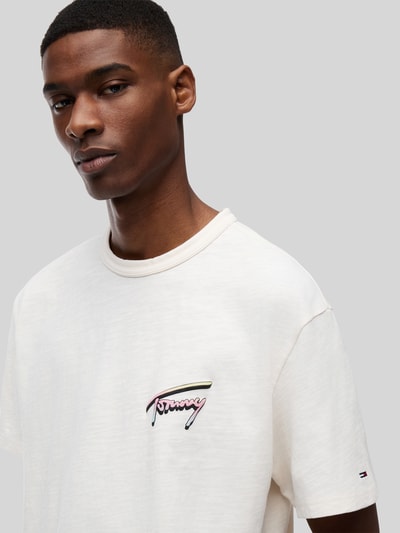 Tommy Jeans relaxed fit T-shirt van puur katoen Wit - 3