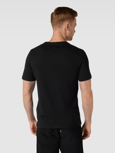 s.Oliver RED LABEL T-shirt met labelprint Zwart - 5