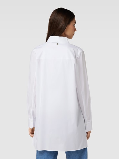 JOOP! Extra lange overhemdblouse Wit - 5