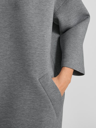 JOOP! Knielange jurk met opstaande kraag en steekzakken Middengrijs - 3