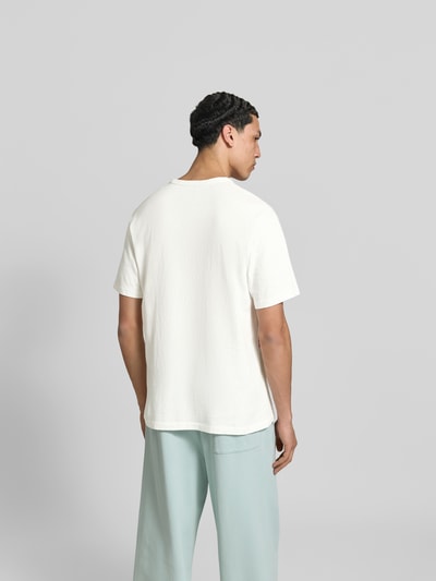 Kenzo T-Shirt mit Allover-Motiv-Print Offwhite 5