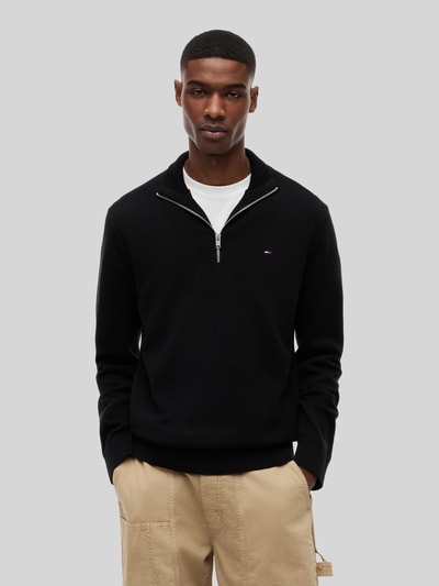 Tommy Jeans troyer o kroju slim fit z czystej bawełny BLACK 4