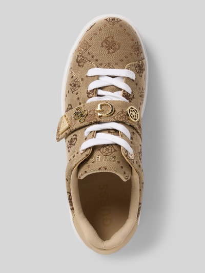 Guess Sneakers met labelapplicaties, model 'DRIFT2' Beige - 3