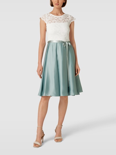 Jake*s Cocktail Cocktailkleid mit Spitzenbesatz Mint 1