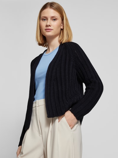 monari Cardigan mit Lochstickerei Marine 3