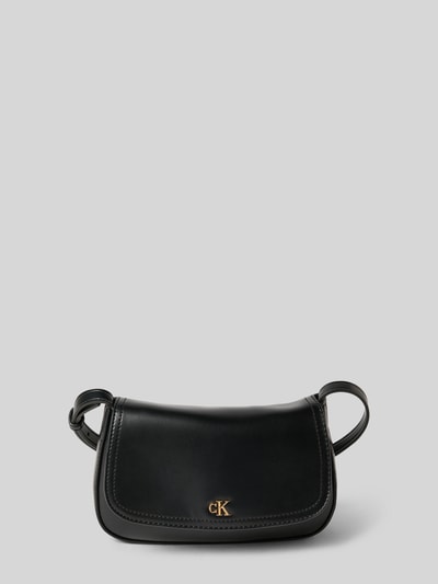 CK Calvin Klein Handtas met labelapplicatie en schouderband Zwart - 2
