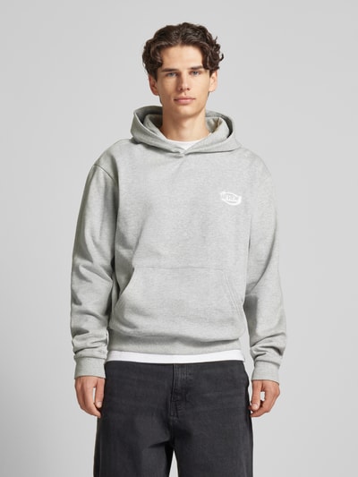 REVIEW Hoodie met capuchon Lichtgrijs gemêleerd - 4