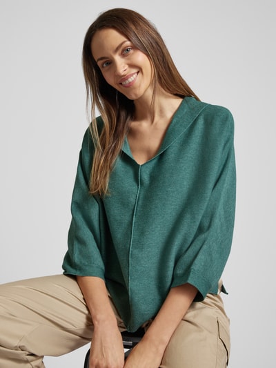 Tom Tailor Pullover mit Streifenmuster und 3/4-Arm Bottle 3