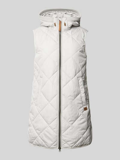 camel active Bodywarmer met labelpatch Offwhite - 2