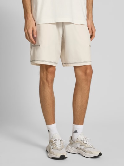 adidas Originals Regular Fit Shorts mit Label-Stitching Offwhite 4