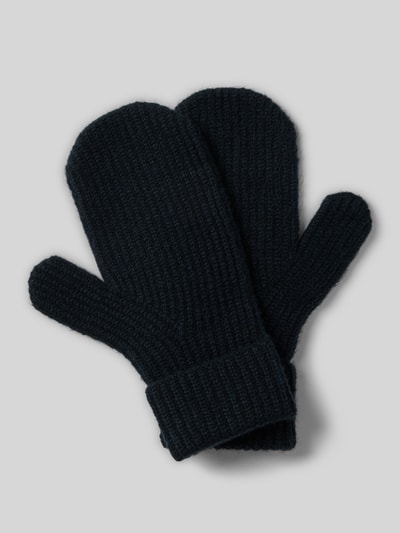 Tom Tailor Fäustlinge in Ripp-Strick-Optik Marine 1