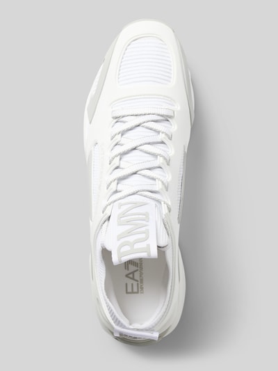 EA7 Emporio Armani Sneaker mit Label-Print Modell 'INFINITY CAGE' Weiss 3