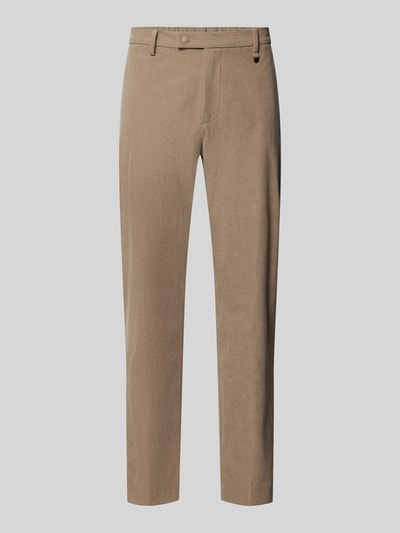 Antony Morato Regular Straight Fit Hose aus Feincord Modell 'CORA' Sand 1