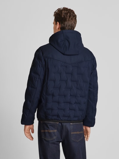 Tom Tailor Hybrid Jacke mit abnehmbarer Kapuze  Marine 5