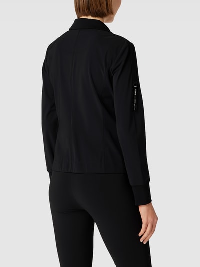 Marc Cain Blazer mit gerippten Ärmelabschlüssen Black 5