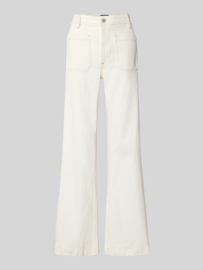 Polo Ralph Lauren Flared jeans met opgestikte steekzakken Offwhite - 2