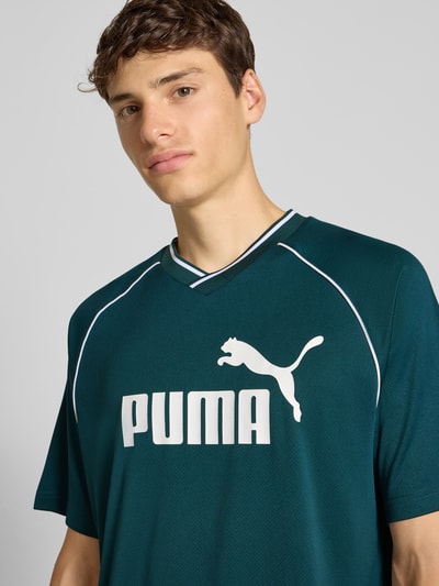 PUMA PERFORMANCE Tricot met labelprint Flessengroen - 3