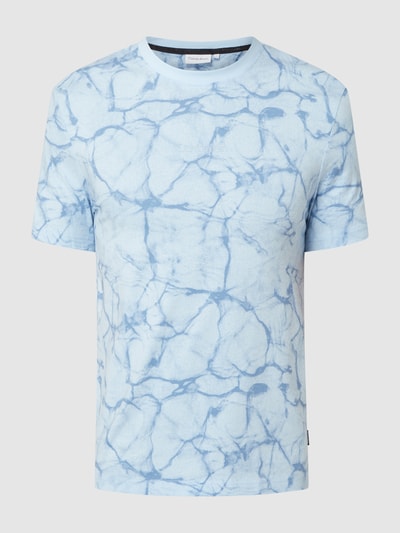 CK Calvin Klein T-shirt in batiklook Lichtblauw - 2