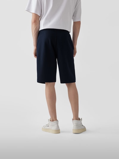 Roberto Collina Sweatbermudas mit Eingrifftaschen Marineblau 5