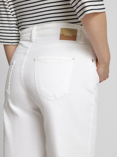 MAC Regular Fit Jeans-Culotte im 5-Pocket-Design Weiss 3