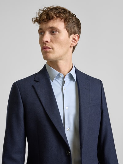 BOSS Slim Fit Business-Hemd mit Kentkragen Modell 'Hank' Bleu 3