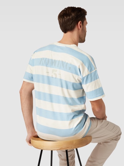 Polo Ralph Lauren T-Shirt mit Motiv-Patch Hellblau 3