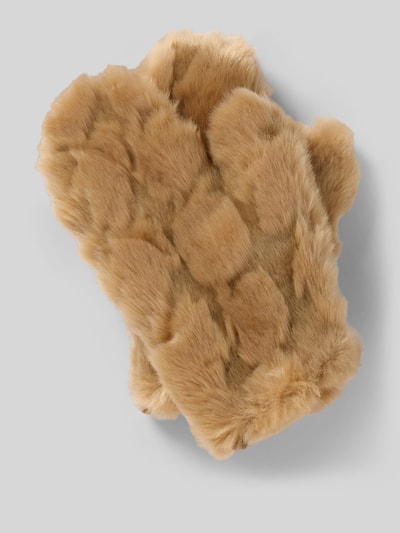 Marc Cain Fäustlinge mit abnehmbarer Kordel Camel 2