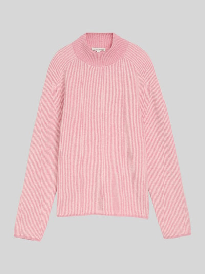 Tom Tailor Pullover mit Mock Neck Kragen Hellrosa 2