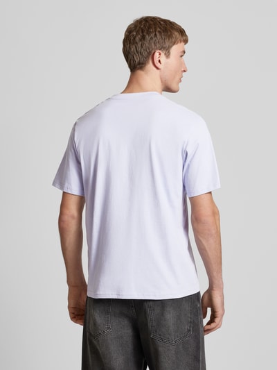 Jack & Jones T-Shirt mit Motiv-Print Modell 'VESTERBRO' Flieder 5