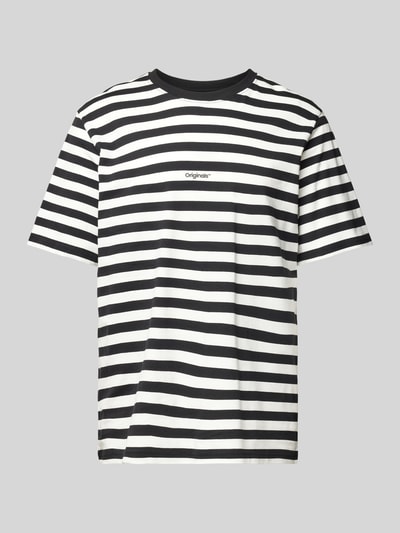 Jack & Jones T-Shirt mit Label-Print Modell 'VESTERBRO' Black 2