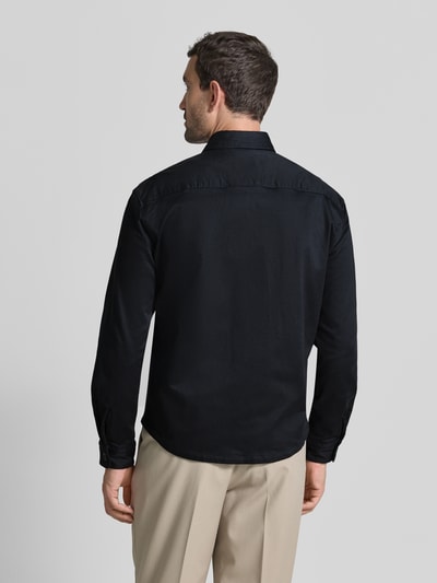 JOOP! COLLECTION Regular Fit Hemdjacke aus reiner Baumwolle Modell '274Kinan' Marine 5