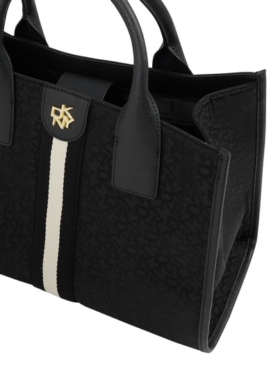 DKNY Handtasche mit Logo-Muster Modell 'Carol' Black 2