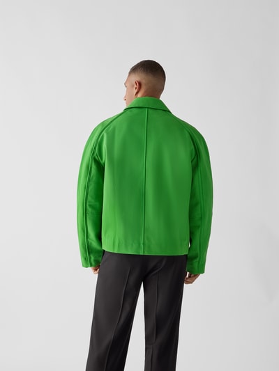 Jacquemus Jacke mit Umlegekragen Apfel 5