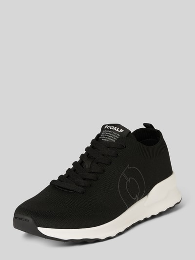 ECOALF Sneaker mit Label-Patch Modell 'CONDEKNITALF' Black 1