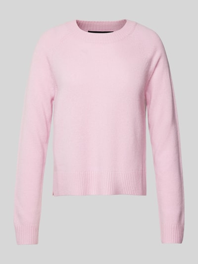 Weekend Max Mara Kaschmirstrickpullover mit Rundhalsausschnitt Modell 'TAGO' Rosa 2