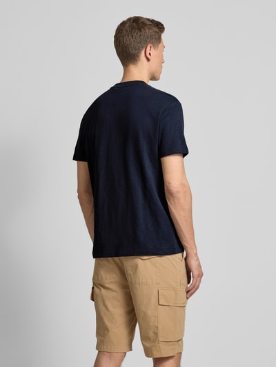 Napapijri T-Shirt mit Label-Print Modell 'ARBIA' Marine 5