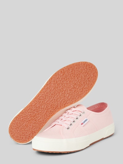 Superga Sneaker mit Label-Detail Rosa 4