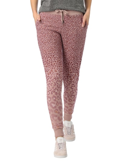 Malvin Sweatpants mit Leopardenmuster Beige 3