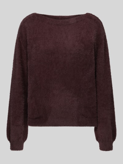Garcia Regular Fit Pullover mit Viskose-Anteil Mittelbraun 2