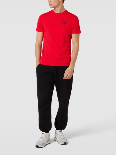 PUMA PERFORMANCE Sweatshort met logoprint  Rood - 1