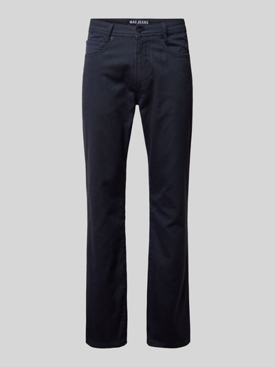 MAC Regular Fit Jeans im 5-Pocket-Design Modell 'Arne' Marine 2